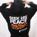Where Can I Flee? - Sunfade Frayed Boxy Hoodie